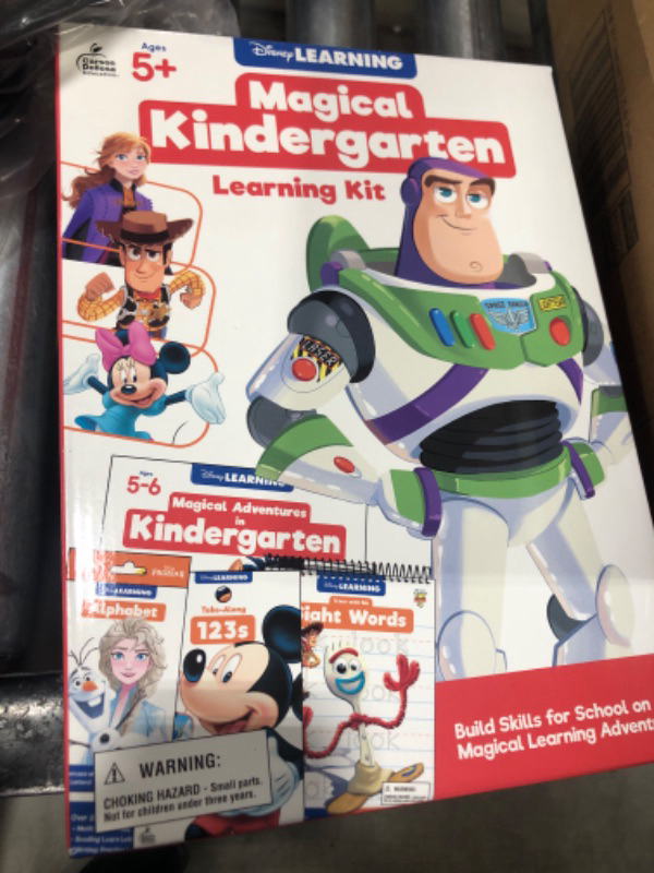 Photo 2 of Disney Learning | Magical Kindergarten Learning Kit | 4 Products, Ages 3+