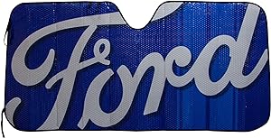 Photo 1 of  Ford Blue Script Windshield Sunshade