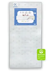 Photo 1 of Delta Children Twinkle Galaxy Dual Sided Crib and Toddler Mattress - Premium Sustainably Sourced Fiber Core -
