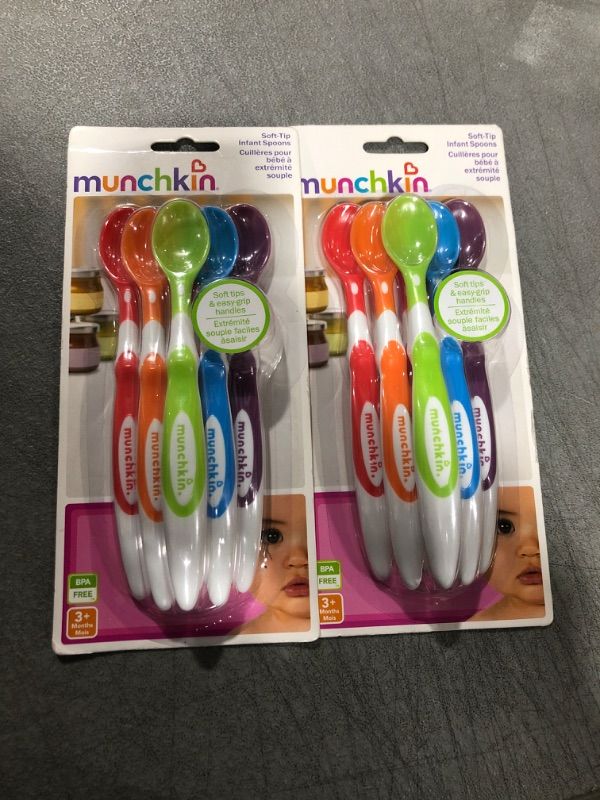 Photo 2 of Munchkin® Soft Tip™ Infant Spoons, 12 Count