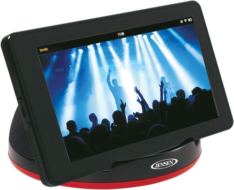 Photo 1 of JENSEN SMPS-182 Stereo Speaker System for Tablets, eReaders, and Smartphones