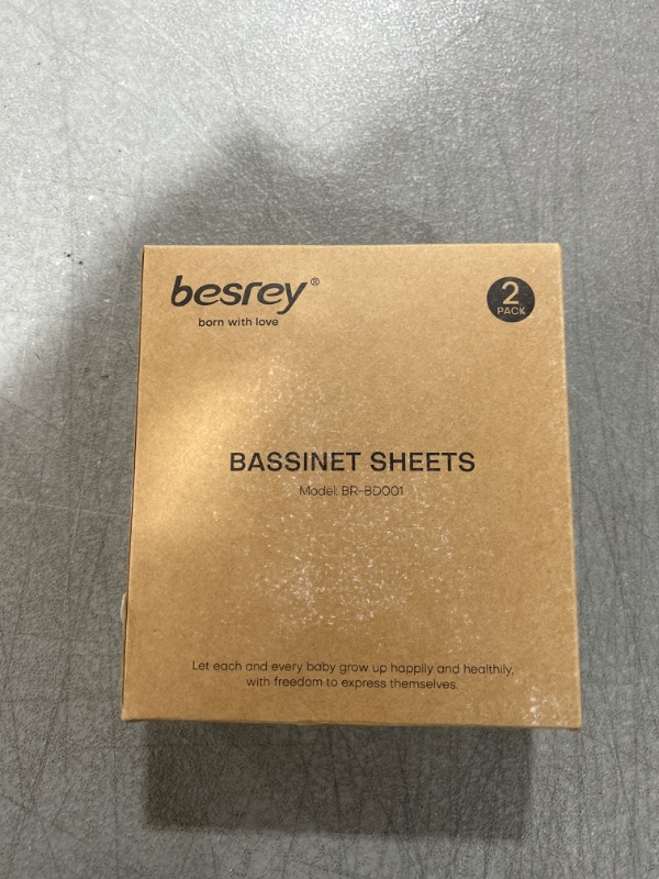 Photo 2 of Besrey Bedside Sleeper Bassinet Fitted Sheets 2 Pack 35x19 for Maxi COSI Iora, Koola Baby, Baby Joy, Angelbliss, Kidsclub Bedside Bassinet, Ultra Soft and Safe Jersey Knit Cotton(Boho Rainbow Birds) Bohemia Style Bassinet