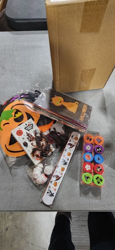 Photo 1 of Box of Halloween Party Favors