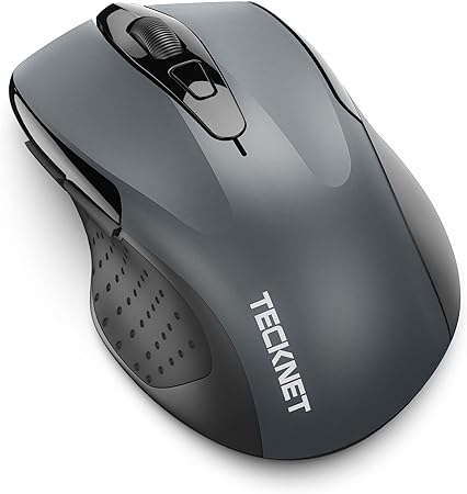 Photo 1 of TECKNET Bluetooth Mouse, 3200 DPI Wireless Mouse (BT5.0 & 3.0) 5 Adjustable DPI, 6 Buttons and 2-Year Battery Computer Mouse Compatible with Laptop/Computer/Mac/Windows/Chromebook/Notebook
