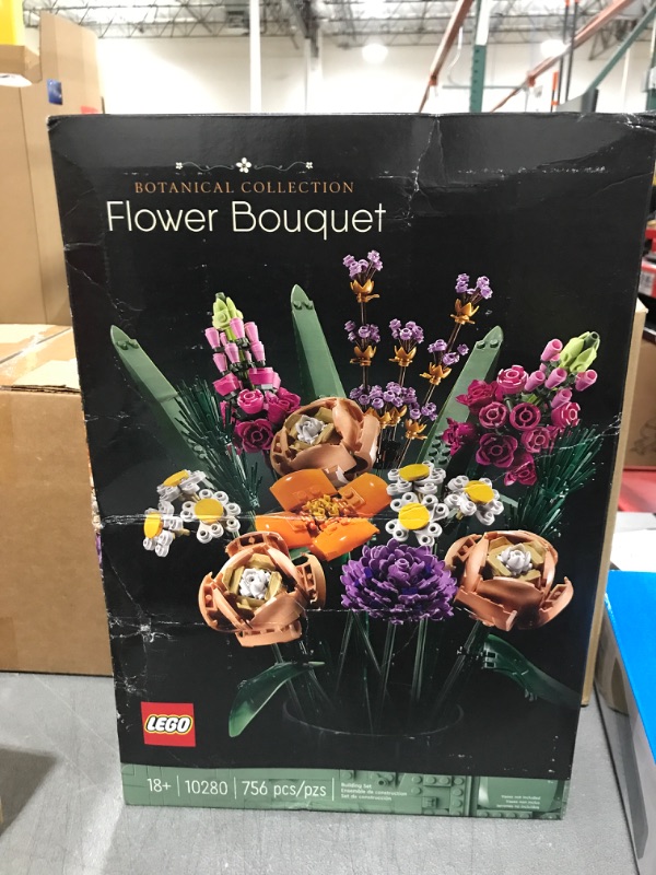 Photo 2 of LEGO Icons Flower Bouquet 10280 Building Set for Adults (756 Pieces)