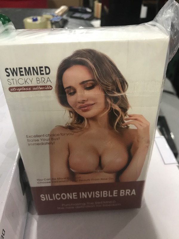 Photo 1 of Invisible silicone sticky bra- nude- size unknown