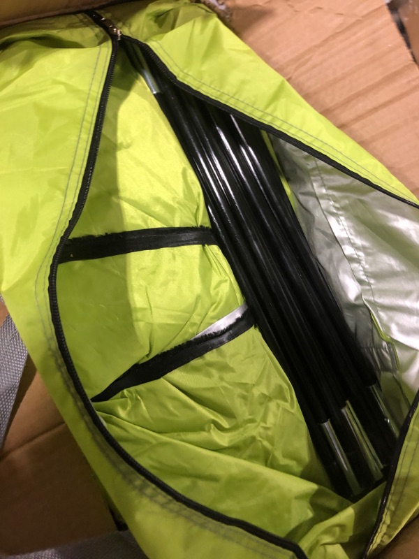 Photo 2 of SUV Tent Car Camping Car Tent - Tailgate Tent SUV Tents for Camping, PU4000mm Waterproof, 1-4 Person Sleeping Capacity, Car Tents for Automobiles Car Awning Green