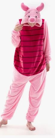 Photo 1 of [Size S] COSUSKET Snug Fit Unisex Adult Onesie Pajamas, Piglet