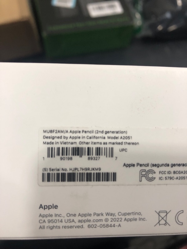 Photo 1 of Apple Pencil 2nd Generation
