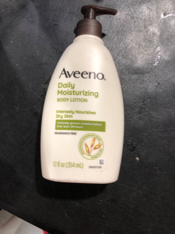 Photo 1 of Aveeno Active Naturals Daily Moisturizing Lotion, 12-oz. Pump Bottle