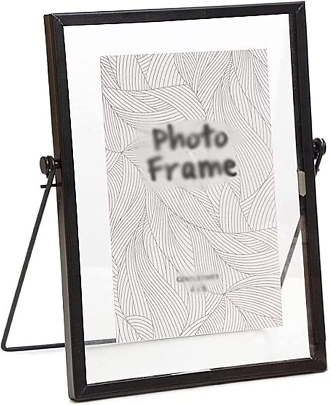 Photo 1 of 4 pack of Photo Frame  Simple Metal Glass Photo Frame Decoration Photo Frame 6 Inch Pictures