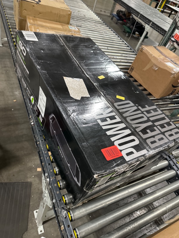 Photo 1 of EGO POWER+ AMG1000 Z6 Zero Turn Riding Mower Onboard Storage Bin,Black ZTR Mower Onboard Storage Bin