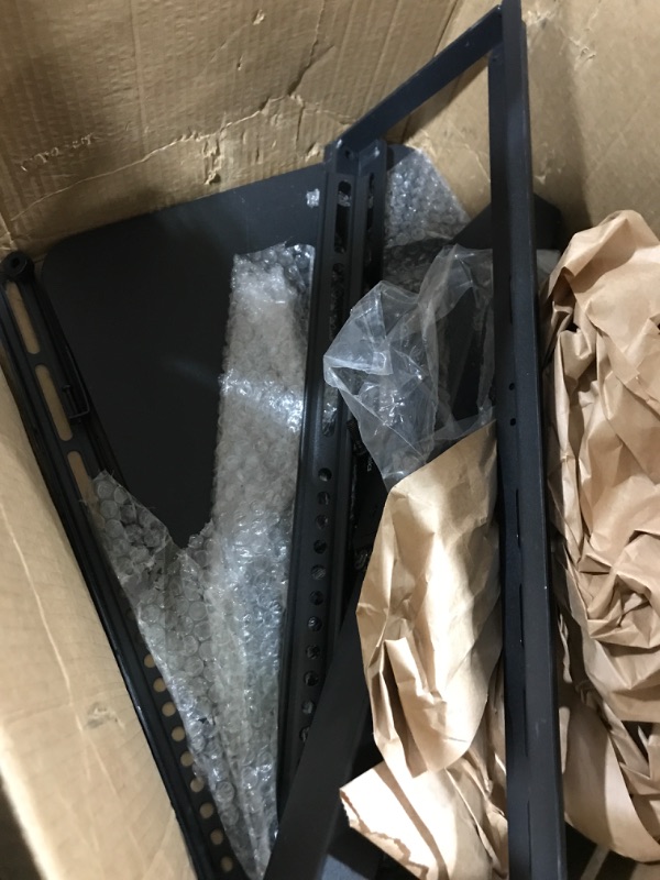 Photo 1 of Amazon Basics Swivel Pedestal TV Mount for 32-65 inch TVs up to 55 lbs, Height Adjustable 14-19 Inches, max VISA 400x400 32 to 65"