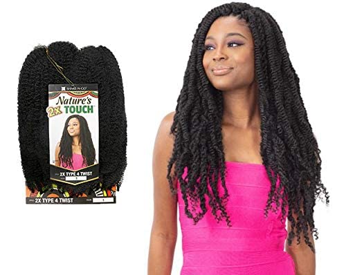 Photo 1 of FreeTress Natures Touch Braid 2X TYPE 4 TWIST (4-Pack, COPPER) 