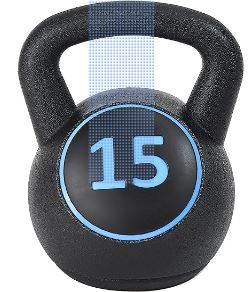 Photo 1 of 15 LB Wide Grip Kettlebell Exercise Fitness Weight