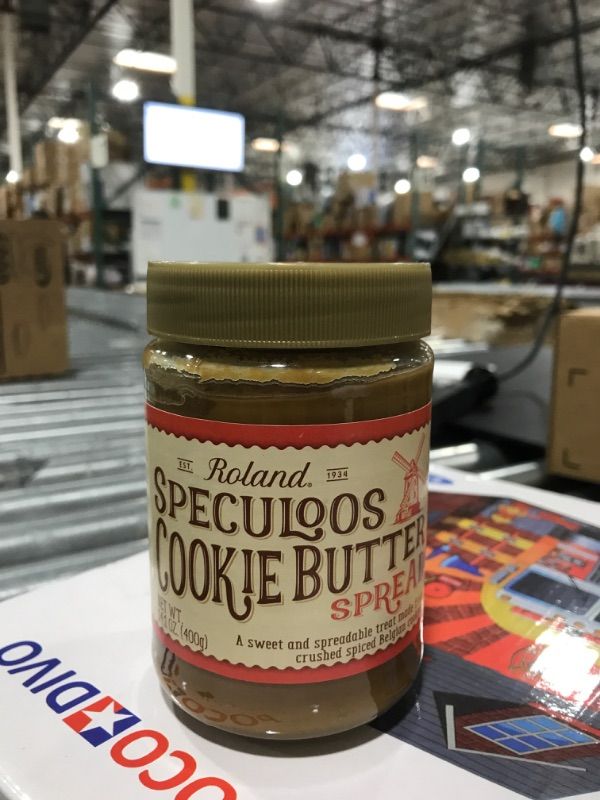 Photo 2 of Roland Foods Speculoos Cookie Butter Spread, Specialty Imported Food, 14.1-Ounce Jar, Packaging May Vary