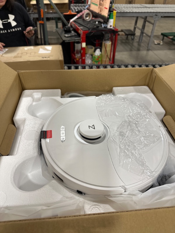 Photo 3 of S8 Pro Ultra-WHT Wi-Fi Connected Robot Vacuum & Mop with RockDock Ultra Dock