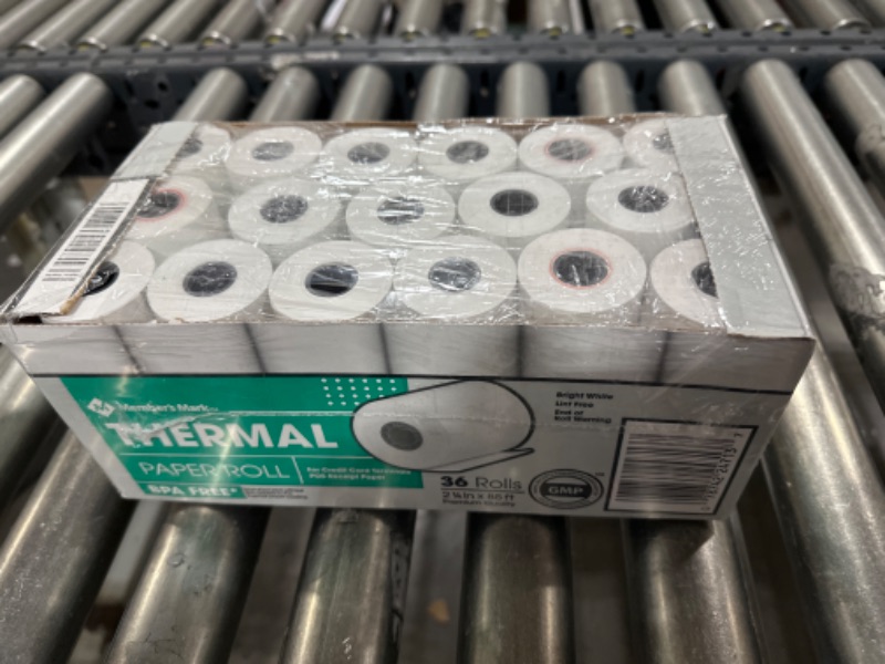 Photo 2 of Member's Mark Thermal Receipt Paper Rolls, 2 1/4 X 85', 36 Rolls