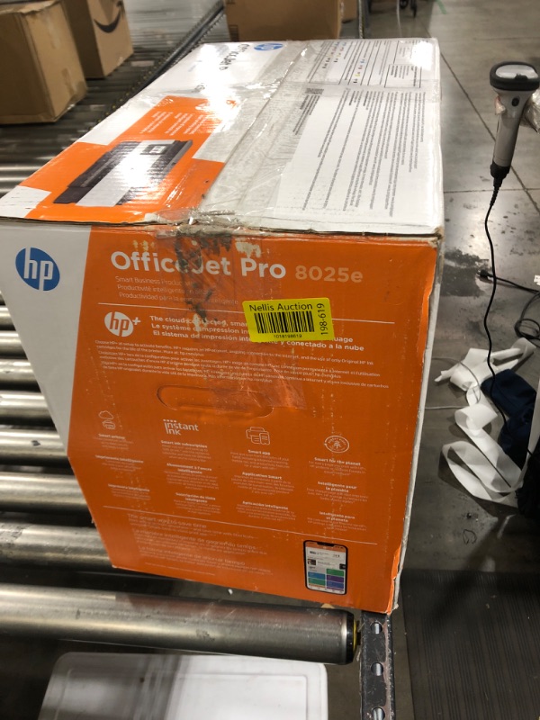 Photo 5 of HP OfficeJet Pro 8025e Wireless Color All-in-One Printer with bonus 6 free months Instant Ink with HP+ (1K7K3A), Gray