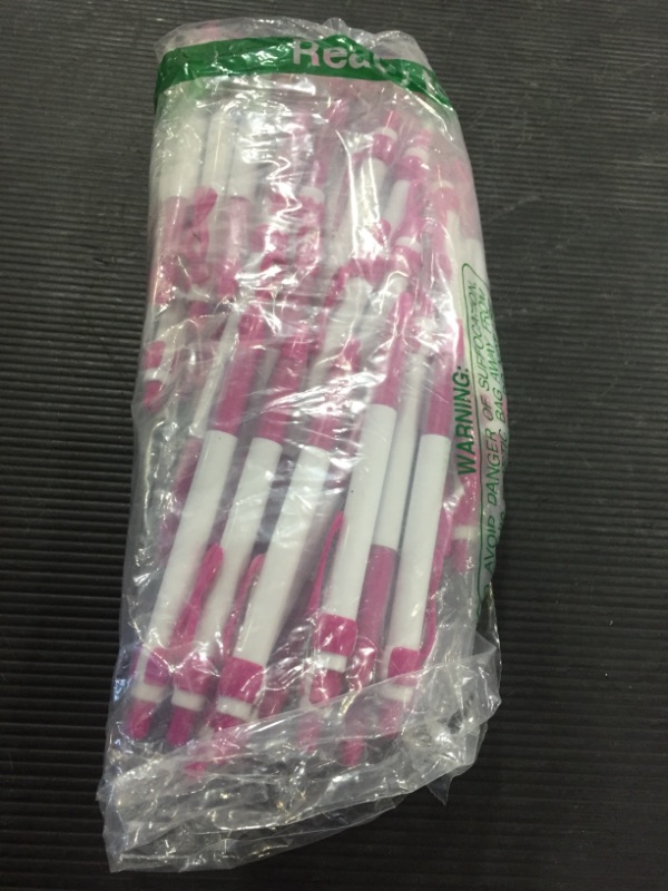 Photo 1 of 48 piece cancer awareness pink ribbon pens