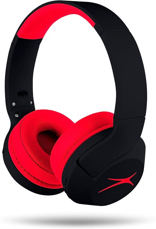 Photo 1 of Altec Lansing Kid Safe Noise Cancelling Wireless Headphones 15H Battery, 85dB Volume Limit, Foldable Design Powerful Sound, Active Noise Cancellation Perfect for Kids Ages 7+
