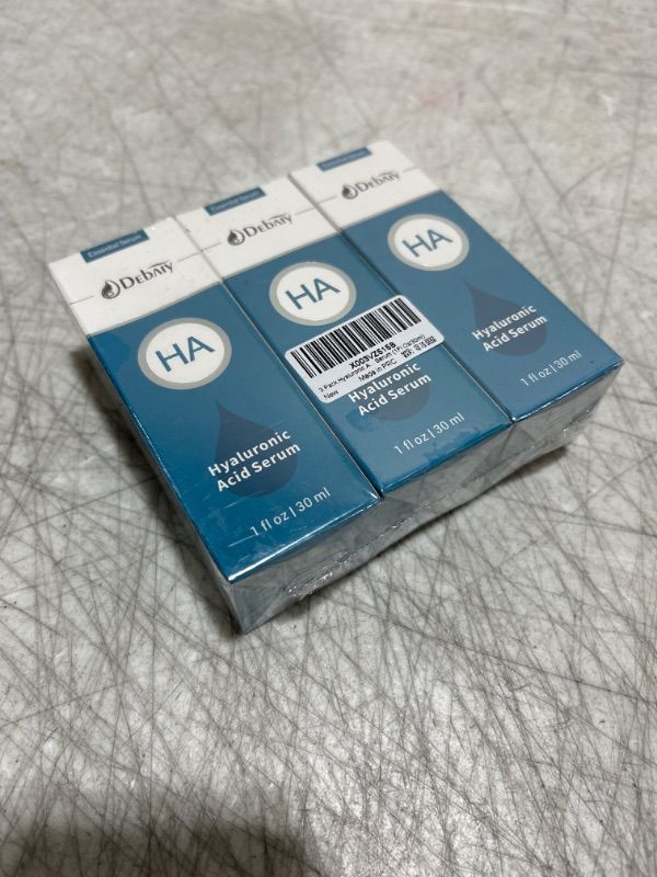 Photo 1 of 3 Pack Hyaluronic Acid Serum for Face Moisturizing Anti Aging Serum (1Fl.Oz/30ml)