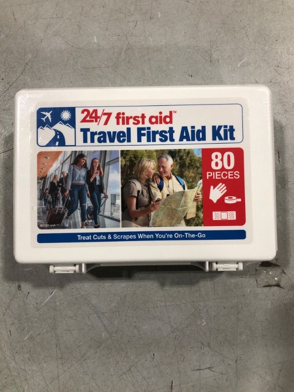 Photo 3 of 24/7 First Aid 80 Piece Travel First Aid Kit