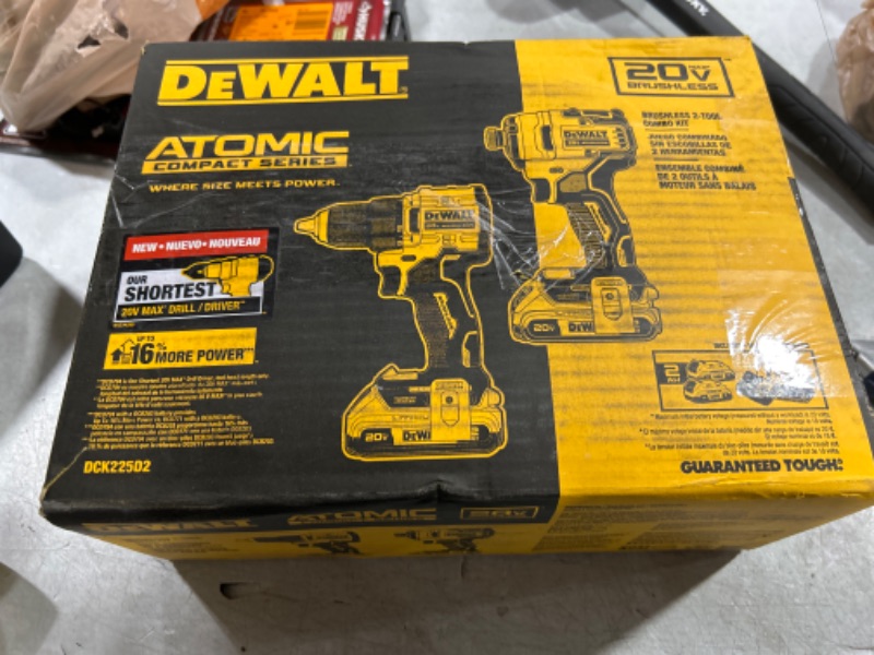 Photo 3 of 121356 20V Compact Drill & Impact Driver Kit
