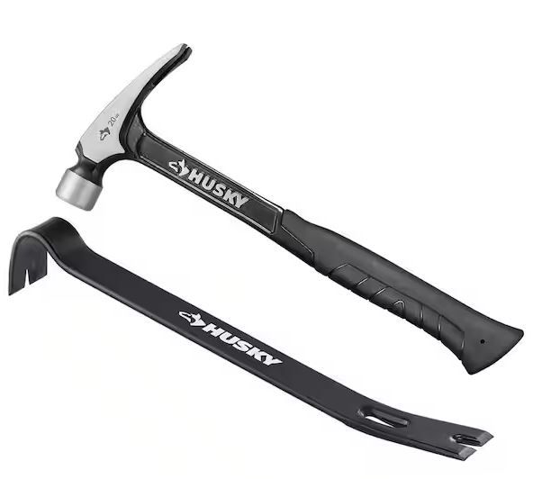 Photo 1 of 20 oz. Steel Rip Hammer and 15 in. Wrecking Bar
