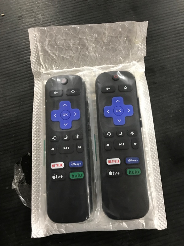 Photo 2 of ?Pack of 2? Replacement Remote Control Only for Roku TV,Compatible with Roku TV, TCL Roku/Hisense Roku/for Onn Roku(Not for Roku Stick, Box, and Players)