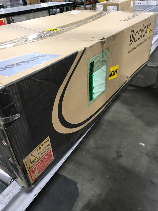 Photo 1 of Dcolora 36 Inch Large Double Bowl Low-Divide Kitchen Sink Undermount 16 Gauge Stainless Steel 60/40 Split with Workstation, 36"x19"x10" Double Basin, DC-U7739 60/40 Split 36 Inch