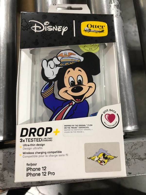 Photo 2 of Disney Mickey Mouse One : Walt?s Plane - Pilot Mickey Mouse OtterBox Symmetry Series for iPhone 12/12 Pro