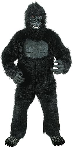 Photo 1 of Seasons Deluxe Gorilla Costume with Feet
