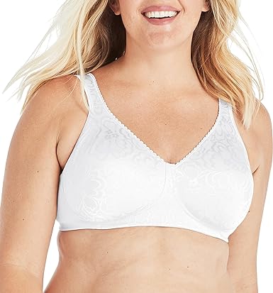 Photo 1 of Playtex Women's 18 Hour Ultimate Lift and Support Wire Free Bra US474C 36B Cotton White