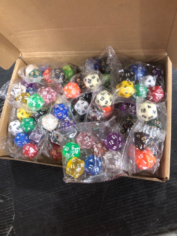 Photo 1 of PACK OF MULTI SIDED DICE 