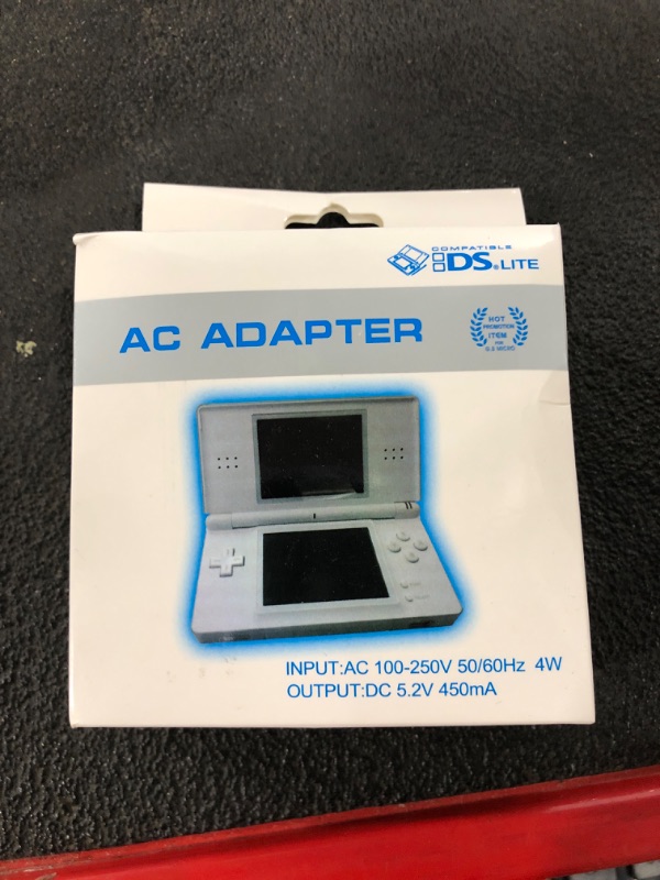 Photo 1 of Ac Adapter for Ds Lite Gaming system.