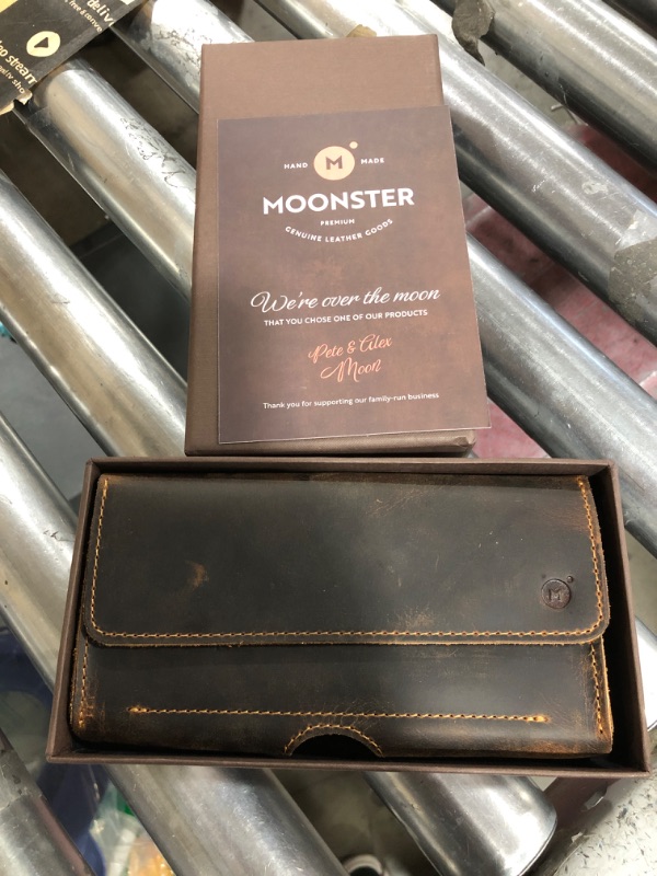 Photo 1 of Moonster Leather Wallet.
