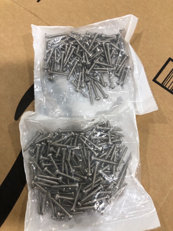 Photo 1 of 100pc screws / 6-18x1