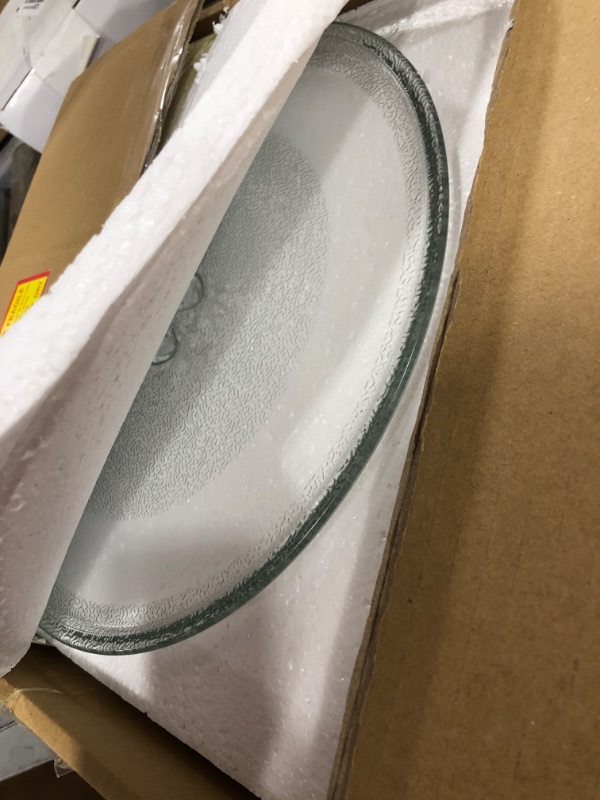 Photo 2 of 12.75’’ Microwave Glass Tray Compatible with Kenmore, LG and Sears - The Exact Replacement Part of 1B71961F/507049/WB49X10074/1B71961H - Dishwasher Safe