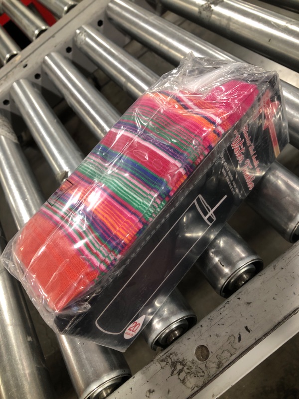 Photo 1 of 2 Pcs Mexican Gift for Women Fiesta Skinny Tumbler Novelty Mexican Serape Socks Cinco De Mayo Gift 20 oz Stainless Steel Tumbler with Lid and Straw Colorful Stripe Socks for Birthday Party Gift