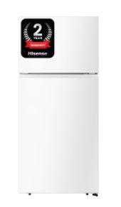 Photo 1 of Hisense 18-cu ft Top-Freezer Refrigerator (White)
