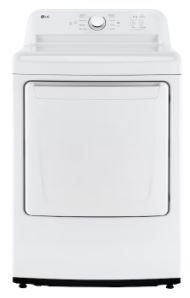 Photo 1 of LG 7.3-cu ft Electric Dryer (White) ENERGY STAR
