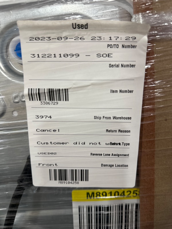 Photo 6 of Whirlpool Smart Capable w/Load and Go 5.3-cu ft High Efficiency Impeller and Agitator Smart Top-Load Washer (White) ENERGY STAR
