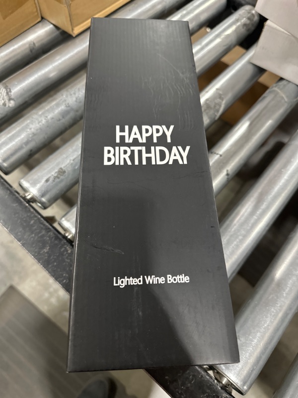 Photo 1 of 60th Birthday Gifts for Women - Light Up Birthday Wine Bottle - Unique Birthday Decorations for Womens Men Best Friends Who Have Everying