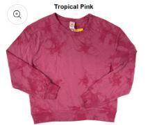 Photo 1 of Member's Mark Women's French Terry Dropped Shoulder Tie Dye Sweatshirt XXL
