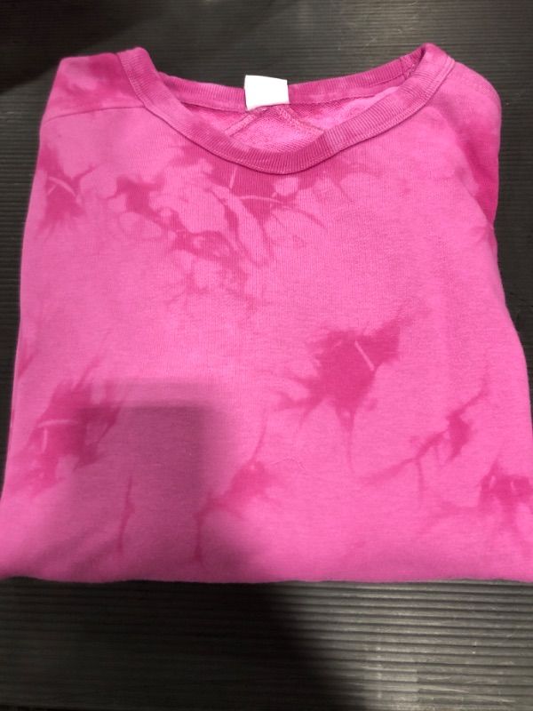 Photo 1 of Member's Mark Women's French Terry Dropped Shoulder Tie Dye Sweatshirt XXL
