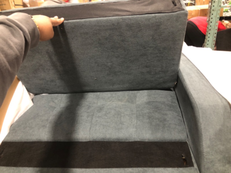 Photo 3 of 1 SEATER WITH BACKREST ON RIGHT SIT ON SOFA DARK GREY - 28