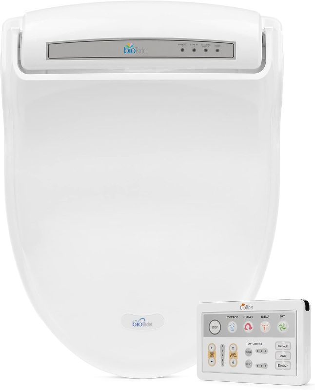 Photo 1 of Bio Bidet by Bemis BB-1000W Supreme Warm Water Bidet Toilet Seat, Elongated, White

