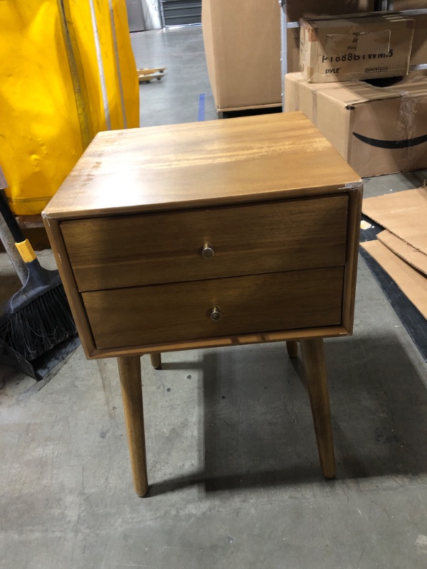 Photo 1 of 2-Tier Wooden Drawer,Dresser 