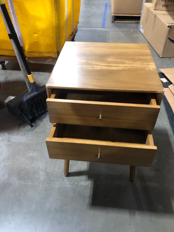 Photo 2 of 2-Tier Wooden Drawer,Dresser 